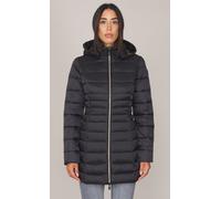 PIUMINO LUNGO SAVE THE DUCK TRAPUNTATO CON CAPPUCCIO REESE DA DONNA D47300W