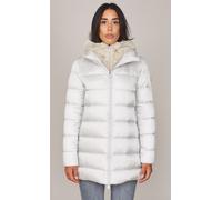 PIUMINO LUNGO SVASATO SAVE THE DUCK CON PELLICCIA ECOLOGICA MATILDA DA DONNA D40