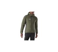 Piumino millet fitz roy warm hoodie verde da uomo