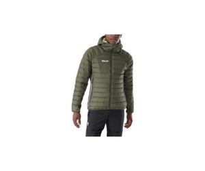 Piumino millet fitz roy warm hoodie verde da uomo