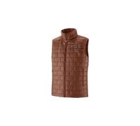 Piumino patagonia nano puff senza maniche rosso da uomo