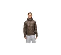 Piumino peak performance helium down hood marrone uomo