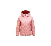 Piumino peak performance helium down hood rosa donna
