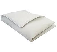 Piumino per culla con esterno 100% cotone ipoallergenico bianco. Maxi cullas (70x140)