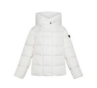 PIUMINO PUFFY CAPPUCCIO SCIALLE TUCANO BAMBINA PEUTEREY Bianco