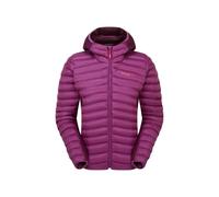 Rab - Piumino leggero da escursionismo in PrimaLoft® - Cirrus Flex Hoody W Plum Mulberry per Donne in Pelle - Taglia 12 UK - Viola