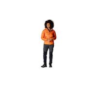 Piumino rab electron pro hoody orange donna