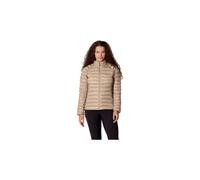Piumino rab microlight beige da donna