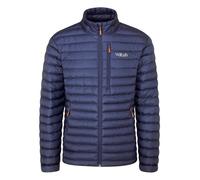 Piumino Rab Microlight Jacket Deep Ink (Deep Ink/Marmolada) Uomo S