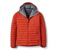 Piumino Rab Microlight Windstopper Hoody (Rosso Toscano) Uomo LRG