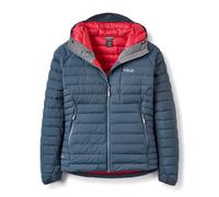 Piumino Rab Microlight Windstopper Hoody Wmns (Steel) Donna XL (16 UK)