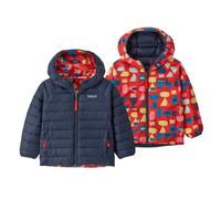 Piumino reversibile bambino Patagonia Rouge 2 ans