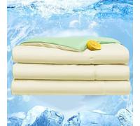 Piumino rinfrescante per Chi Dorme Caldo, piumone Leggero e Traspirante, resta Fresco Tutta la Notte, Coperta Verde Matrimoniale/Queen Size