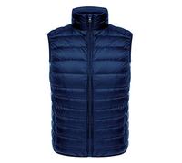 Piumino Smanicato Leggero Uomo Giacca Smanicata Uomo Giubbotto Smanicato Piumini Gilet Leggeri Imbottito Invernale Piuma Giubbotti Piumino Senza Maniche Uomo Ultraleggero Giacconi Invernali Marina 3XL