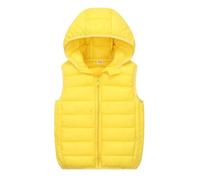 Piumino Smanicato Ripiegabile Leggero Bambine E Ragazze Gilet Con Cappuccio Ragazze E Bambine, Giacca Invernale Bambina Senza Maniche, Giubbino Per Bambina, Cappotto Incappucciato Inverno Autunno