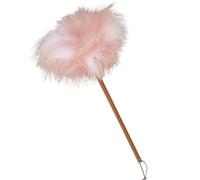 piumino, Spolverino riutilizzabile for la pulizia, spolverini soffici con manico for di auto, computer, aria condizionata(Pink,M)