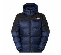 Piumino trapuntato con cappuccio Diablo Down Blu S Tinta unita