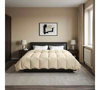 Piumone Completo Annuale 220 x 260 cm 4 stagioni Crema