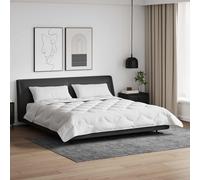 Piumone con cuscino 3 pz Bianco Microfibra