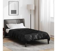 Piumone Estivo Nero 140 x 220 cm Satin e Micropile