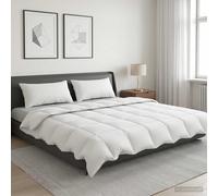 Piumone FULDA 220 x 240 cm Estate 100 GSM 90% piuma d'oca