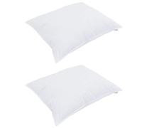 Piumone in microfibra 200 x 200 cm con 2 cuscini 65 x 65, super caldo, trapuntato a macchina, con design a quadrati, imbottitura in fibra di poliestere per un comfort extra, stile moderno, set di bia