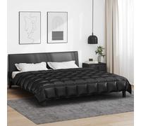 Piumone Invernale 220 x 260 cm 450 gsm Nero