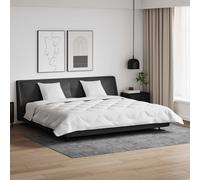 Piumone Invernale con cuscino 3 pz Bianco Microfibra