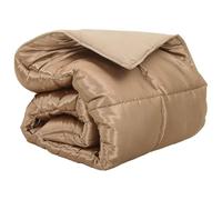 Piumone invernale Gold 140x220 in raso e microfibra, anallergico, assorbe l'umidità, resistente alle pieghe, imbottitura calda in poliestere, ideale come coperta per tutto l'anno per un sonno