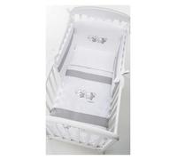 Foppapedretti Piumone Lettino Set 3 Pezzi Piccoli Amici colore Grigio 9900279180