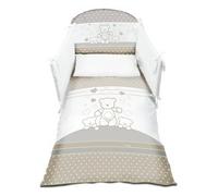 Italbaby Piumone lettino set 4 pz ORSETTI Tortora 120 003