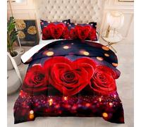 Piumone Letto Singolo Cuore Rosa Astratto Trapunta Letto Singolo Microfibra Trapunte Invernali Singole Lavabile Piumone Invernale Trapunta Singola Invernale 4 Stagioni+2 Federe(50x75cm) 173x229cm