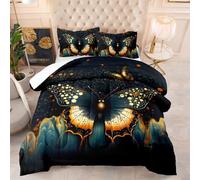 Piumone Letto Singolo Insetti Graffiti Arancione Trapunta Letto Singolo Microfibra Trapunte Invernali Singole Lavabile Piumone Invernale Trapunta Singola Invernale 4 Stagioni+2 Federe(50x75cm) 173x229