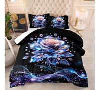 Piumone Letto Singolo Stampa Di Diamante Rosa Trapunta Letto Singolo Microfibra Trapunte Invernali Singole Lavabile Piumone Invernale Trapunta Singola Invernale 4 Stagioni+2 Federe(50x75cm) 172x218cm