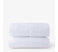 Piumone Piumino Invernale matrimoniale, Anallergico, Antibatterico, 100% Microfibra caldissimo, piumino matrimoniale, piumone matrimoniale invernale Linea Oro Interno Piumino 350Gr Bianco Matrimoniale