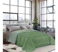 Piumone trapunta invernale double face tinta unita Vari colori Made in Italy