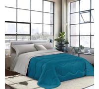 Piumone trapunta invernale double face tinta unita Vari colori Made in Italy