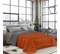 Piumone trapunta invernale double face tinta unita Vari colori Made in Italy