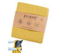 PiuPet® Asciugamano Cane I 120x70m I Singolo I Asciugamano Microfibra per Cani I Asciugatore per Cani I Telo Microfibra I Accessori Cane I Accessori Spiaggia Cane I Panno Microfibra (Giallo)