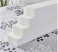 PIURUF Riempitrice a cuneo per letto in memory foam, riempitivo per letto king / queen / twin bed side side gap filler,Personalizza morbida spugna tappezzeria casa hotel letto gap connettore