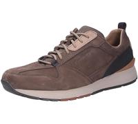 Pius Gabor Sneaker da uomo, con lacci, plantare intercambiabile, marrone, 39 EU Larga
