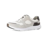 Pius Gabor Sneaker da uomo Low, scarpe basse da uomo, plantare intercambiabile, Chalk White Rock 03, 42 EU