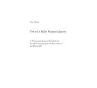 Pius Ojara Toward a Fuller Human Identity (Tascabile)