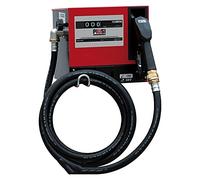 PIUSI Kit Completo Dispenser Rifornimento Gasolio con Pompa 56 l/min, Pistola Automatica, Contalitri Meccanico, Tubo 4 m, Alimentazione 230V/50Hz | Cube 56 00057500C