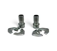 PIUSI Kit Portagomma Flangiato - Tubo 3/4" Dritto per Pompa BP3000, 2 Pezzi | F16172000