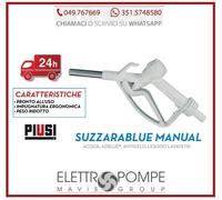 PIUSI PISTOLA SUZZARA MANUALE PER TRAVASO AdBlue ANTIGELO LAVAVETRI ANTIGELO 80L