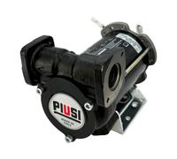 PIUSI Pompa Semplice per Travaso Gasolio Autoadescante a Palette a 12V, Portata 50 litri/minuto con Connessioni in linea Attacco Flangiato | BP3000 INLINE F00357000