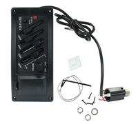 Piutouyar 1 set pickup per chitarra acustica, 4 bande EQ-7545R preamplificatore equalizzatore sintonizzatore pickup piezo per chitarre