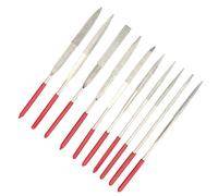 Piutouyar Confezione da 10 lime per chitarra, set di lime per chitarra e basso, set di lime ad ago diamantato per riparazione di chitarra, liutaio, strumento per la creazione di gioielli