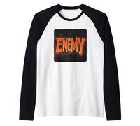 Piuttosto audace si muove con la dichiarazione nemica Maglia con Maniche Raglan